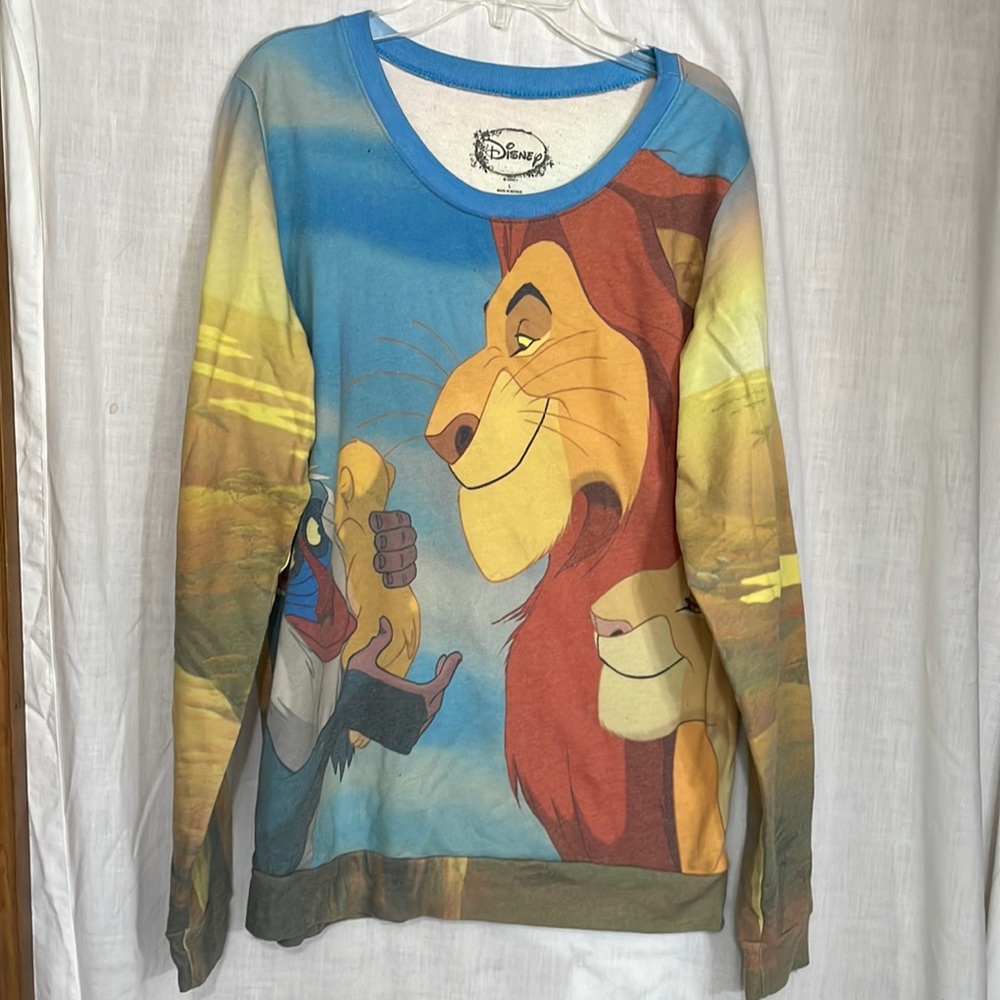 Disney Lion King Long Sleeve Sweater Shirt